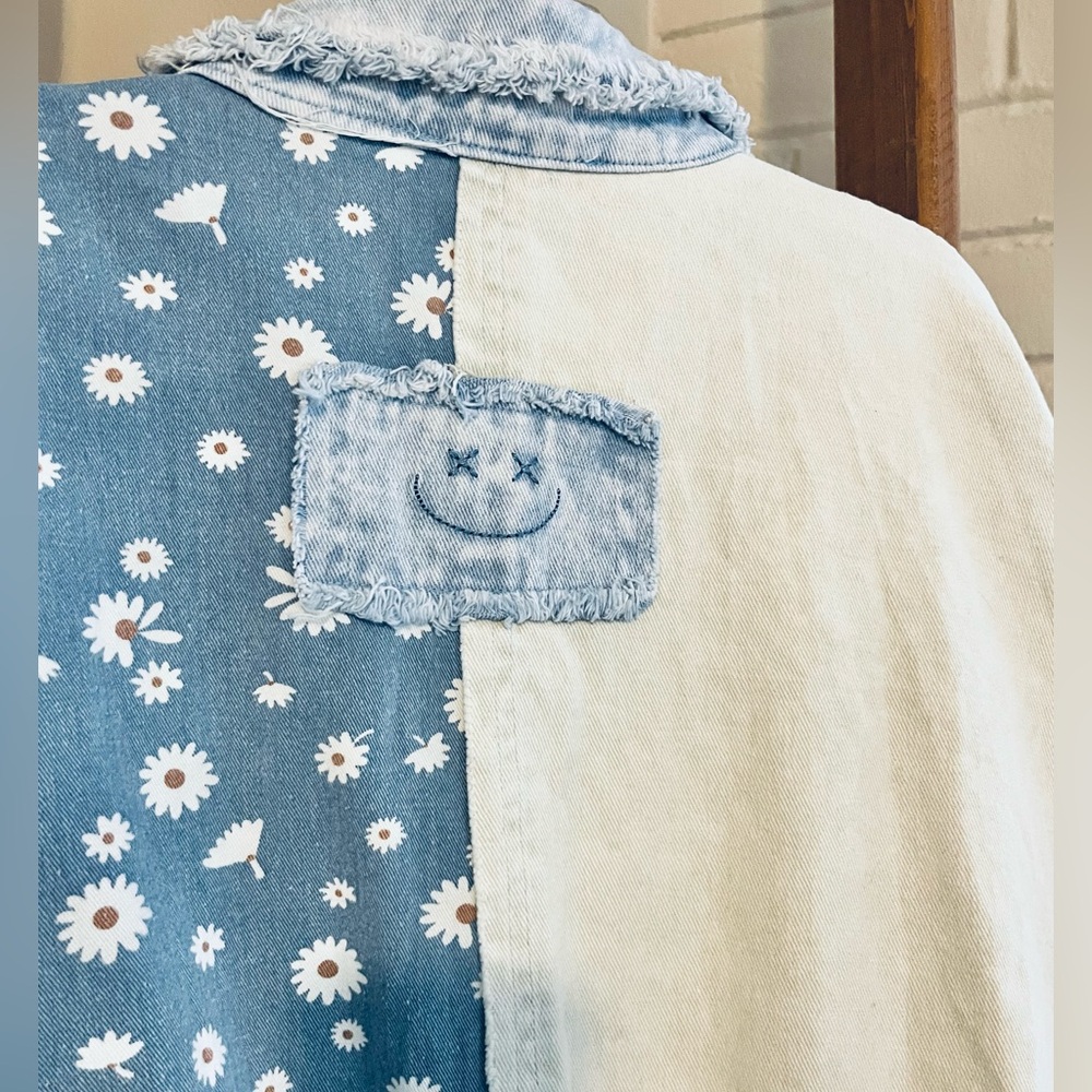 Oli & Hali Denim Patchwork Jacket - Picture 5 of 11